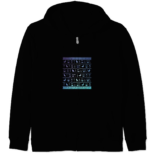 Egyptian Hieroglyphics History Ancient Egypt Zip Hoodies