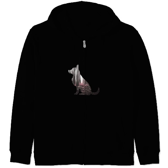 Great Artwork Illustration Graphics Modern Creative Art Zip Hoodies