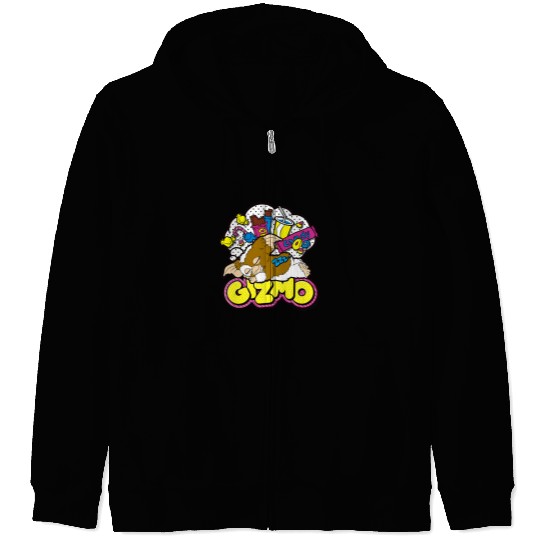 Gremlins Gizmo Candy Pop Art Zip Hoodies