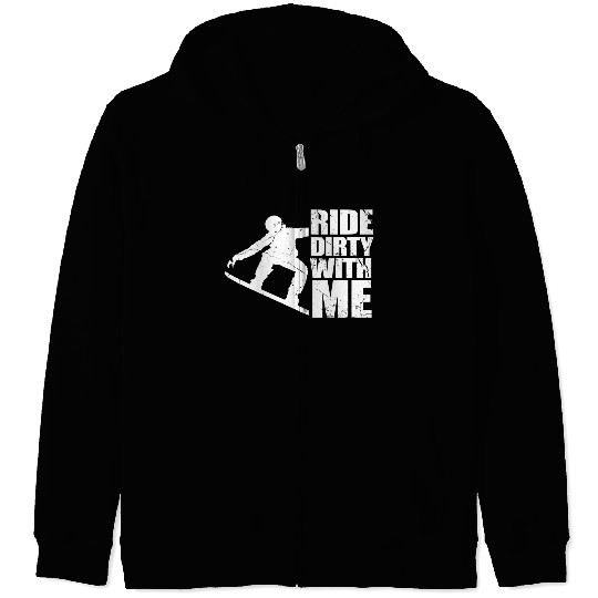 Skiing Ski Snowboarding Winter Sports Snowboard Snowboarder 1 Zip Hoodies