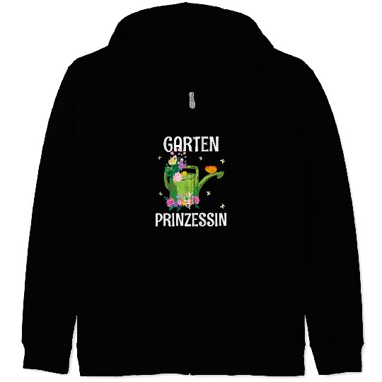 Gardener Garden Chef Florist Garden Princess 3 Zip Hoodies