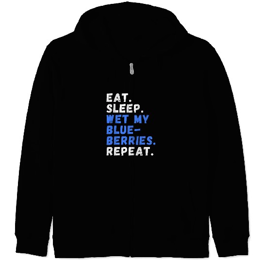 Berry Picking Blueberry Gardening Enthusiast Zip Hoodies