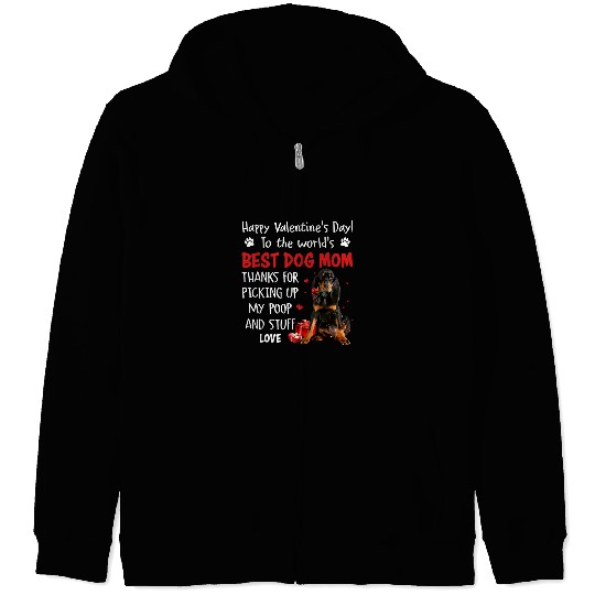 Coonhound bests Dog Mom Valentines Day Funny Puppy Dogs Zip Hoodies