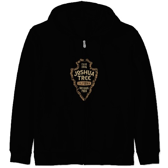 Joshua Tree National Park Outdoor 1 Zip Hoodies