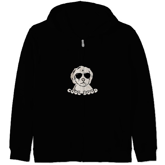 Goldendoodle Cool Dood Labradoodle Goldendoodle Sunglasses Dog Doodle Doodle Dog Zip Hoodies