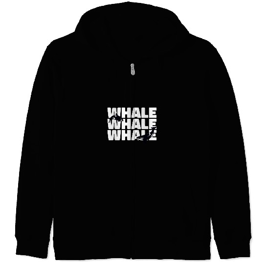 Future Marine Biologist Whale Whale Whale Orcas 1 Zip Hoodies