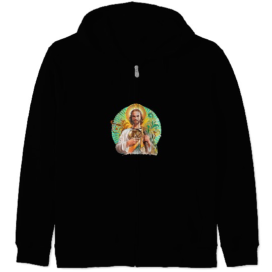 San Judas Tadeos San Judass Mexican 1 Zip Hoodies