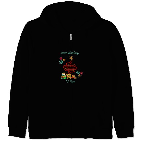 Endoscopy nurses Seasons Greetings GI nurses Endo nurses C Zip Hoodies