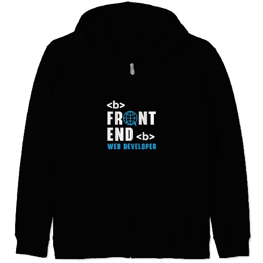 Web Developer Programmer Code Website Development 8 Zip Hoodies
