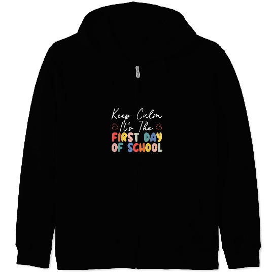 Teacher PreK Student Back To School Zip Hoodies