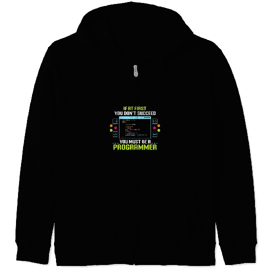 Program Developer Software Engineer Programmer Nerd Computer 3 68 Zip Hoodies