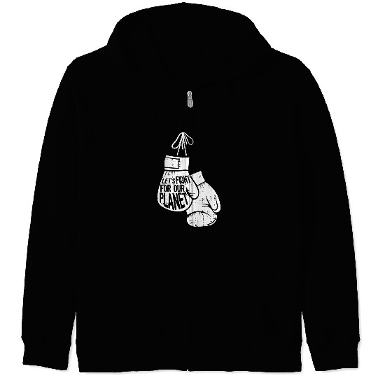 Lets Fight For The Planet Earth Day Nature Environmentalist Zip Hoodies