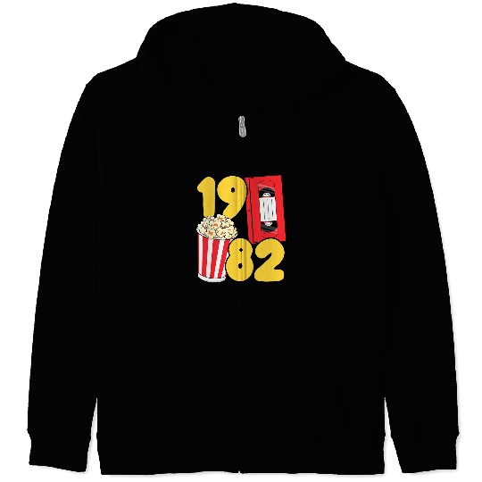 Grad Class 1982 Cinema Student 80s Movie Film School Reunion Zip Hoodies