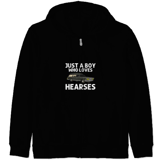Funny Funeral Director Gift For Boys Mortician Halloween Zip Hoodies