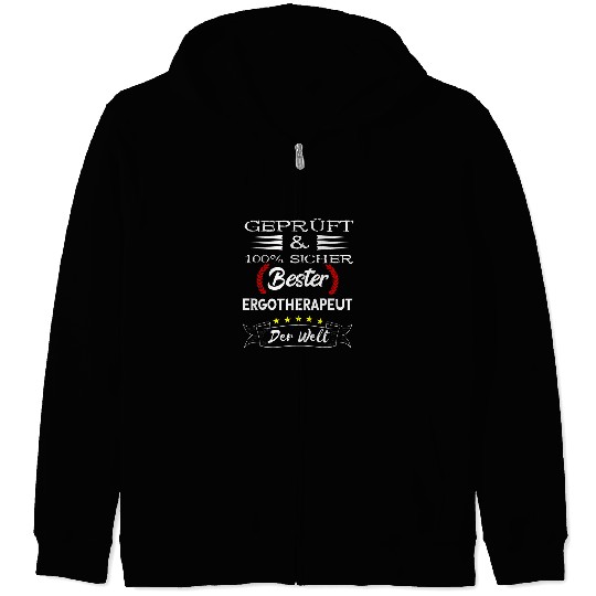 Occupational Therapeut Physios Therapist Occupational Therapy Zip Hoodies
