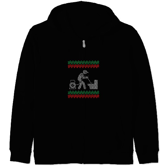 Plumber Christmas Plumbing Santa Pipefitter Happy Holidays 2 Zip Hoodies
