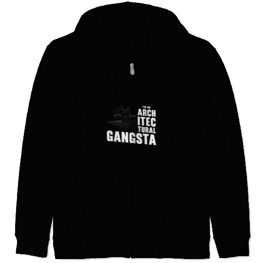 Architect Architectural Profession Student Teacher 1 Zip Hoodies