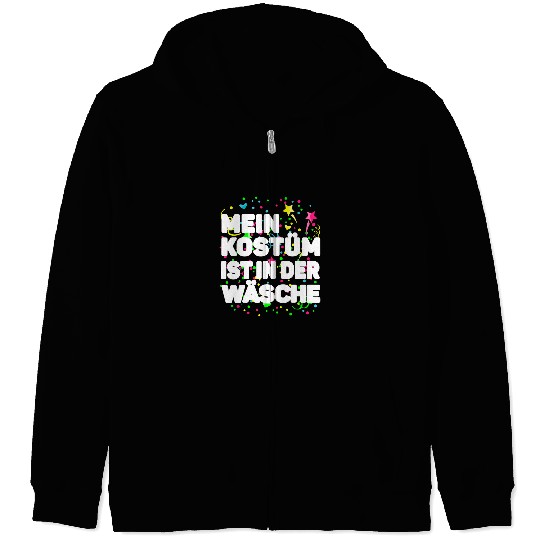 carnivals costume laundry fancy dress  funny costume set Zip Hoodies