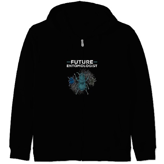 Entomology Student Future Entomologist Insect Animal Bug Zip Hoodies