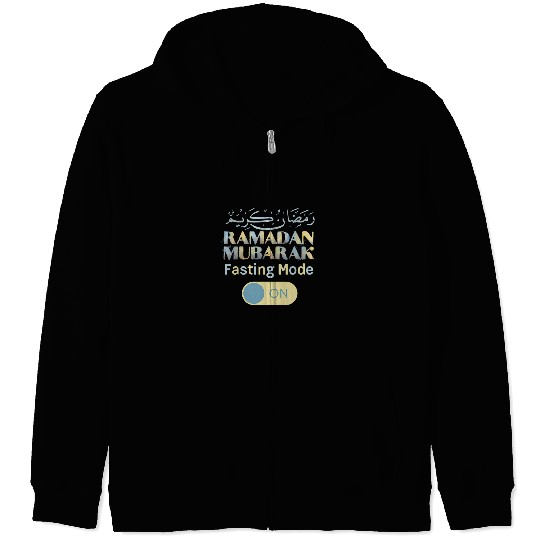 Funny Fasting Mode Ramadan On Cool Islamic Fasting For Kids 6 Zip Hoodies