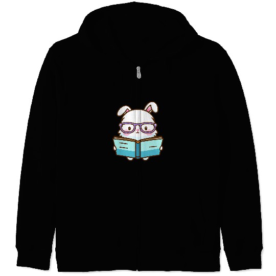 Student Teacher Bunny Zip Hoodies