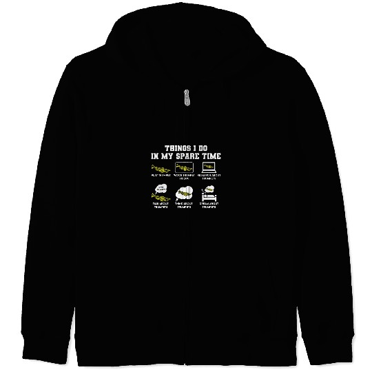 Funny Trumpet Things I do in my spare time Play Trumpet Trumpet Zip Hoodies