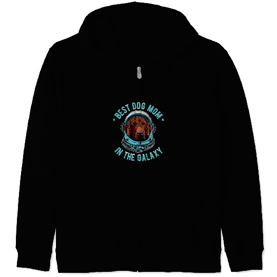 Dog Vizsla The bests Vizsla dog Mom in the galaxy Vizsla 13 Zip Hoodies
