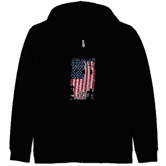 Christian ONE NATION UNDER GOD Christian Cross American Flag Christ Zip Hoodies