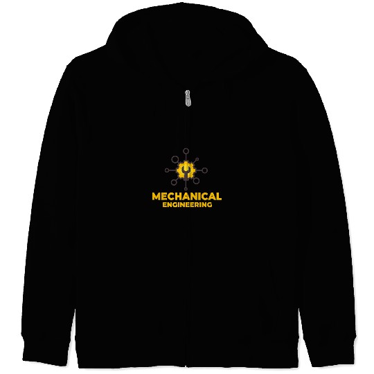 Mechanical Engineering Technology Manager Engineer Student 12 Zip Hoodies