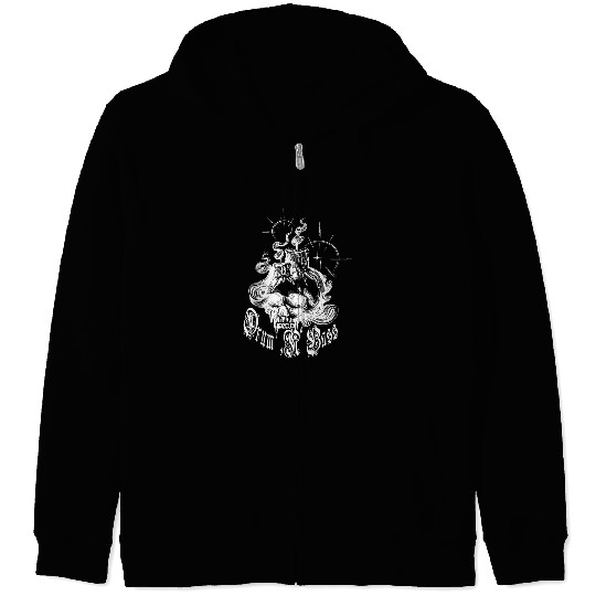 Funny Drummer n Bass Hardcore Gabber Devil Satan Techno Frenchcore 28 Zip Hoodies