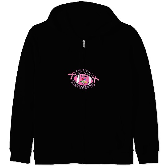Sport American Football OES Football Tackle of Eastern Star Breast Zip Hoodies