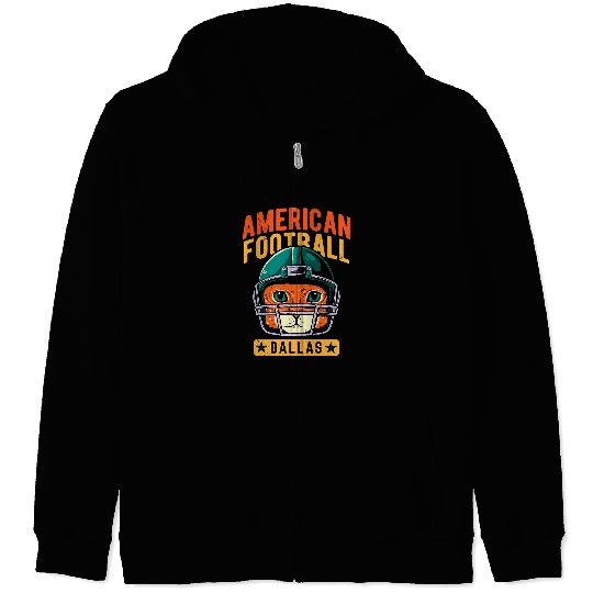 Sport American Football Dallas City Classic American Football Gift For Women Men Zip Hoodies