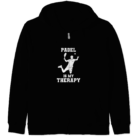 Sport Padel Paddle Tennis Paddel Racquet Ball Therapy 1 Zip Hoodies