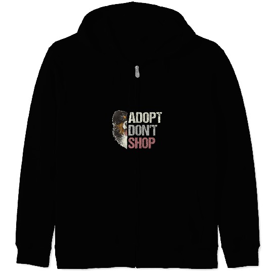 Australian Shepherd Pet Adopt Dont Shop Australian Shepherd Dog Design Zip Hoodies