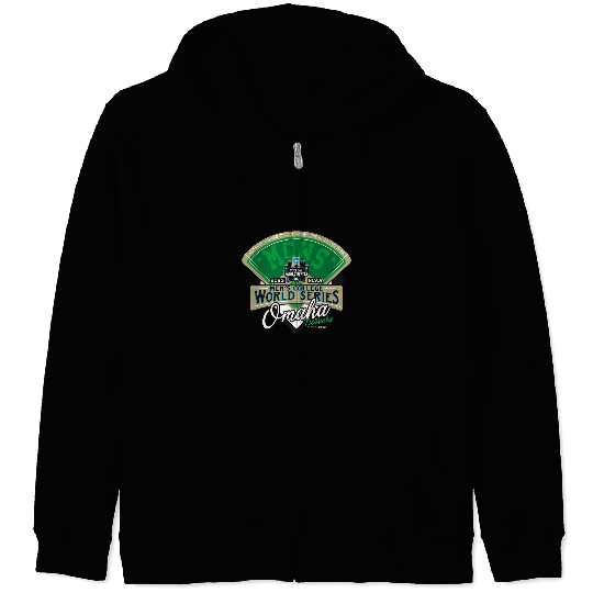 Sport Baseball College World Series Baseball MCWS Officially Licensed Zip Hoodies