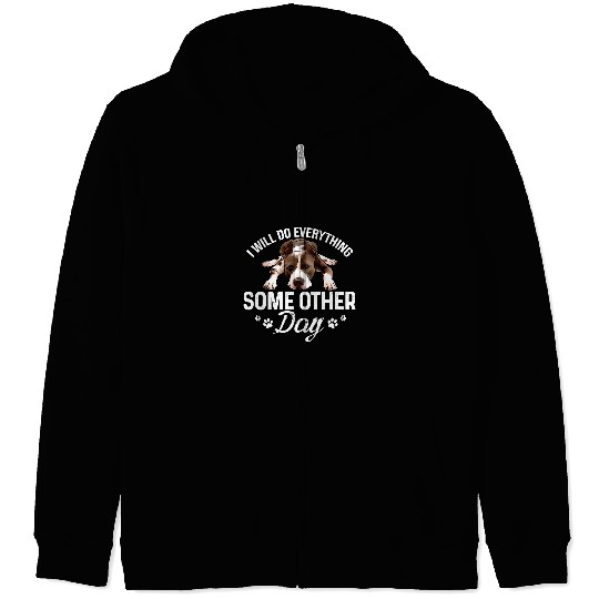 Pitbull Pet Terrier Dog Pet black dog father paw Zip Hoodies
