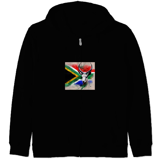 Sport Rugby South African Rugby Zip Hoodies