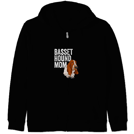 Basset Hound Pet 6623 Zip Hoodies