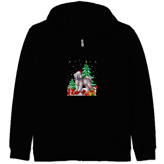Bichon Pet Frise Funny Bichon Frise Dog Christmas xmass Cute Zip Hoodies