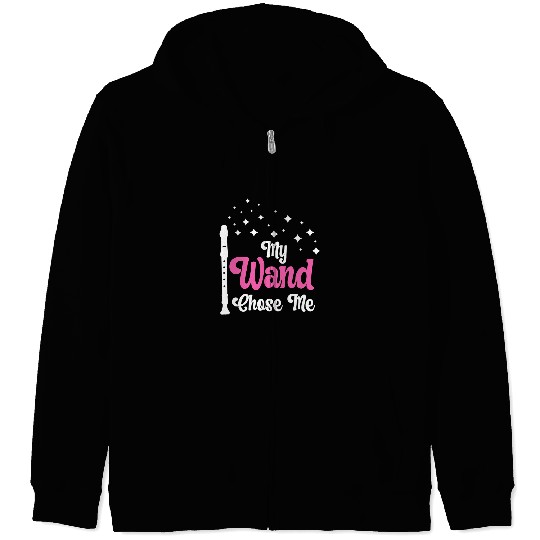 Funny Flute I Love Music Saxophone Jazzmusic Flute Piccolo 3 Zip Hoodies