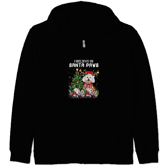 Bichon Pet Frise Funny Bichon Frise Dog Christmas Tree Christmas Pajama 71 Zip Hoodies