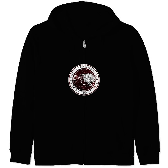 Coyote Mammal Better To Be A wolfs of Odin Than A Lamb Of God Viking Zip Hoodies