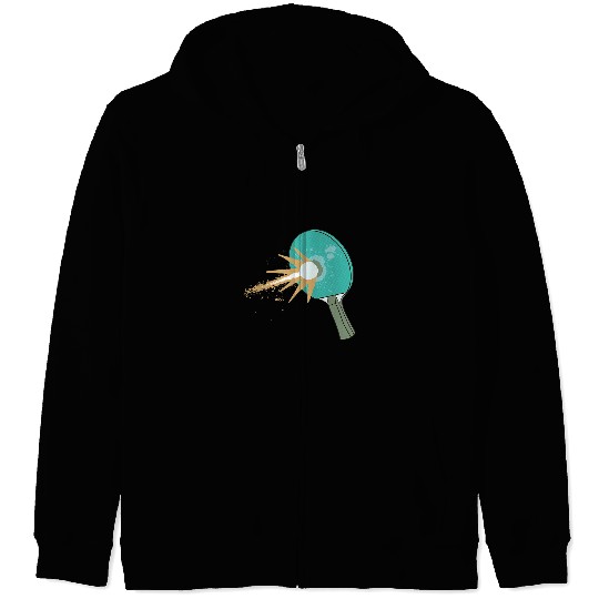 Sport Pickleball Paddle Table Tennis Ball Pickleball Player Game Zip Hoodies