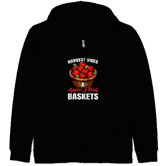 Apple Picking Apple Tree Apple Fruit Lover Apple Farmer 211 Zip Hoodies