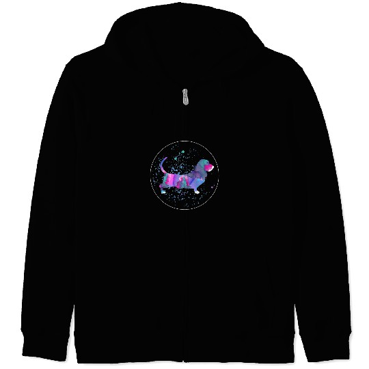 Basset Hound Pet 10 Zip Hoodies