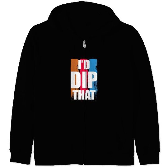 Sport Dodgeball Id Dip That Zip Hoodies