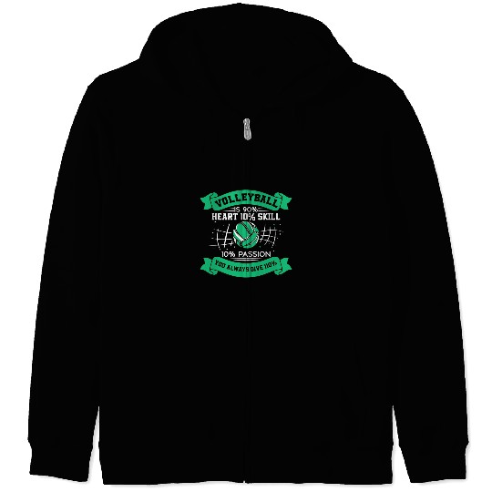 Discover Sport Volleyball Practice Outfit With Saying Coachs Or Setter Teen 12 Zip Hoodies