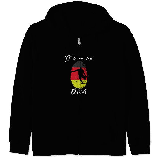 Sport Rugby Germany Rugby Player DNA Rugby Team Zip Hoodies