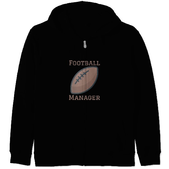 Sport American Football Team Manager Hydration Specialist Waterboy Zip Hoodies