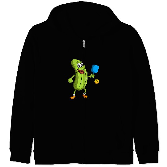 Sport Pickleball Pickle Lover Pickleball Player Paddleball Game Sport Whiffle Zip Hoodies
